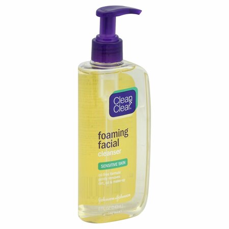 CLEAN & CLEAR Sensitive Skin Foaming Facial Cleanser 630519